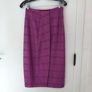 Missoni Women's Midi Skirt 40 Fuschia